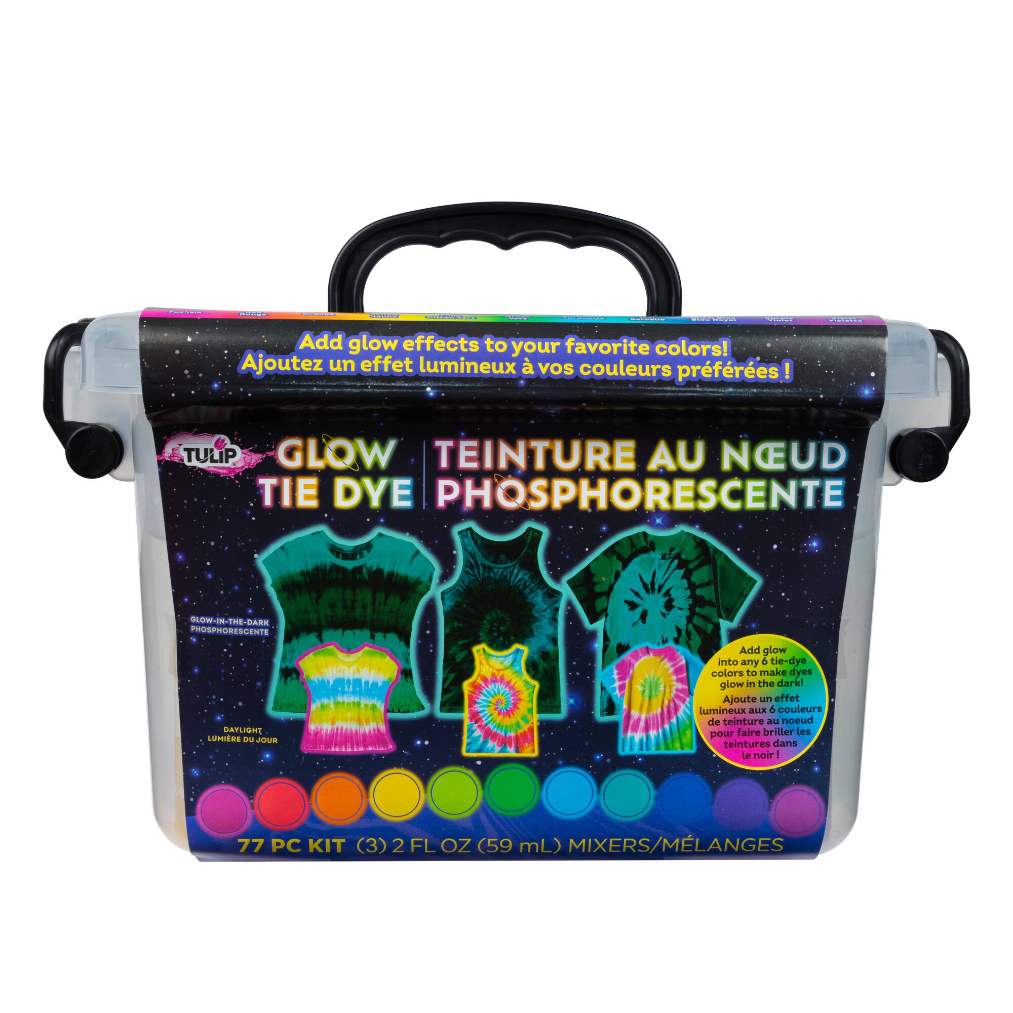6 Pack: Tulip® 18 Color Glow Tie Dye Kit